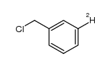 benzyl-3-d1 chloride结构式