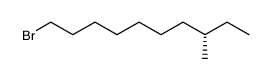 (S)-8-Methyl-1-bromodecane结构式