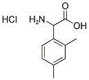 AMINO-(2,4-DIMETHYL-PHENYL)-ACETIC ACID HCL structure