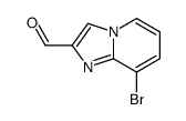 8-溴咪唑并[1,2-a]吡啶-2-甲醛结构式