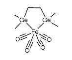 1,2-bis(dimethylgermyl)ethane-iron tetracarbonyl Structure