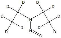 N-亚硝基二乙胺-D10结构式