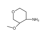 反式-4-氨基-3-(甲氧基)四氢吡喃图片