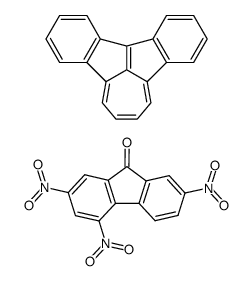 benz(a)indeno(1,2,3-cd)azulene*2,4,7-trinitro-9-fluorenone Structure