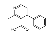 2-methyl-4-phenylnicotinic acid(SALTDATA: FREE)结构式
