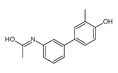 N-[3-(4-hydroxy-3-methylphenyl)phenyl]acetamide结构式