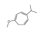 1,3,5-Cycloheptatriene,1-methoxy-4-(1-methylethyl)-(9CI) Structure