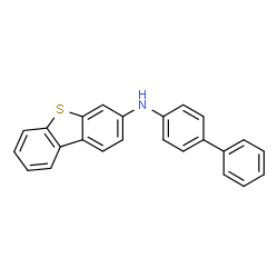 N-(4-Biphenylyl)dibenzo[b,d]thiophen-3-amine Structure