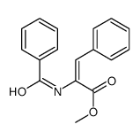 methyl 2-benzamido-3-phenylprop-2-enoate结构式