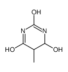 6-hydroxy-5,6-dihydrothymine结构式