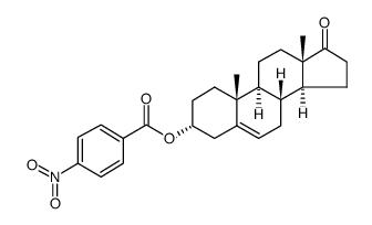 (3a)-3-[(4-硝基苯甲酰基)氧基]雄甾-5-烯-17-酮图片
