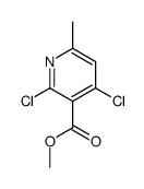 METHYL 2,4-DICHLORO-6-METHYLNICOTINATE Structure