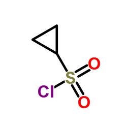 环丙磺酰氯结构式