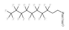 3,3,4,4,5,5,6,6,7,7,8,8,9,9,10,10,10-十七氟癸基异氰酸酯结构式