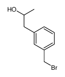1-[3-(bromomethyl)phenyl]propan-2-ol结构式