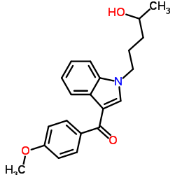 RCS-4 N-(4-hydroxypentyl) metabolite结构式
