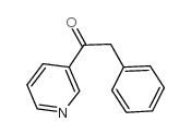2-苯基-1-(吡啶-3-基)乙酮结构式