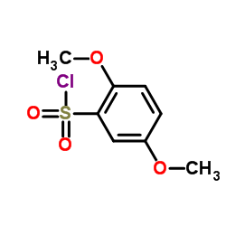 2,5-Dimethoxybenzenesulfonyl chloride Structure