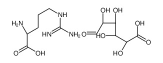 D-glucuronic acid, compound with L-arginine (1:1) Structure