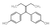 Phenol,4,4'-(2-ethyl-1-butenylidene)bis- structure