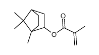 isobornyl methacrylate Structure