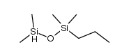 propyltetramethyldisiloxane Structure