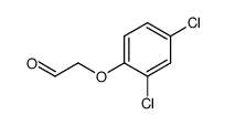 (2,4-dichlorophenoxy)acetaldehyde结构式