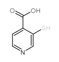 3-疏基吡啶-4-羧酸结构式