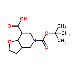 5-(Tert-Butoxycarbonyl)Octahydrofuro[3,2-C]Pyridine-7-Carboxylic Acid Structure