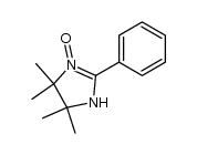 2-phenyl-4,4,5,5-tetramethylimidazoline-3-oxide Structure