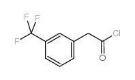 3-(三氟甲基)苯基乙酰氯结构式