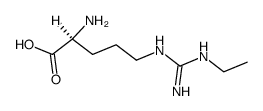N(G)-monoethylarginine结构式