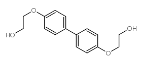 4,4'-双(2-羟基乙氧基)联苯结构式