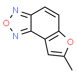 7-methylfuro[2,3-g][2,1,3]benzoxadiazole结构式