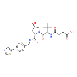 VH 032 amide-alkylC2-acid Structure
