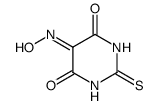 2-thioxo-dihydro-pyrimidine-4,5,6-trione 5-oxime Structure