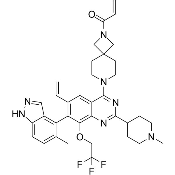 KRAS G12C inhibitor 55 Structure