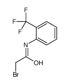 2-bromo-N-[2-(trifluoromethyl)phenyl]acetamide Structure