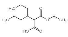 2-(乙氧羰基)-3-丙基己酸结构式