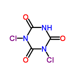 二氯异氰尿酸结构式