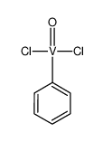 oxo(phenyl)vanadium(V) chloride Structure