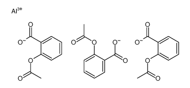 aluminum,2-acetyloxybenzoate结构式