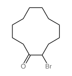 Cyclododecanone,2-bromo- Structure
