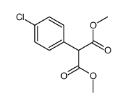 dimethyl 2-(4-chlorophenyl)propanedioate结构式