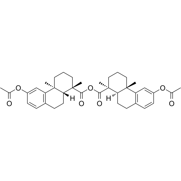 乙酰基罗汉松酸酐结构式