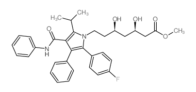 Atorvastatin methyl ester Structure