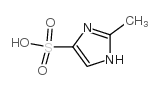 2-methylimidazole-4-sulfonic acid structure