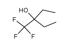 3-trifluoromethyl-pentan-3-ol结构式