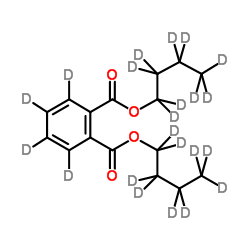 邻苯二甲酸二丁酯-D22结构式