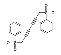 6-(benzenesulfonyl)hexa-2,4-diynylsulfonylbenzene结构式